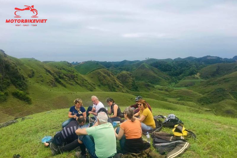Camping at Thung Mountain.