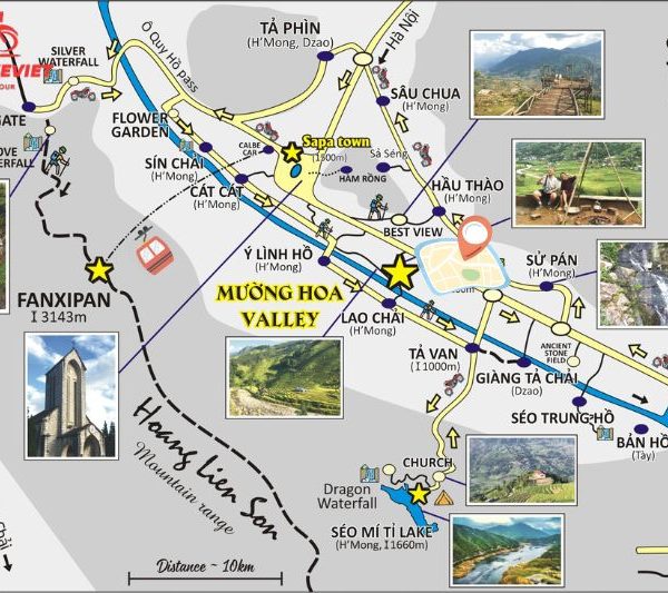 Sapa trekking tour 2 days 1 night itinerary