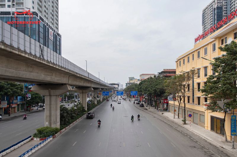 Less traffic on the streets and intercity routes