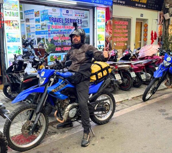 Arrival in Hanoi - Bike check and test ride
